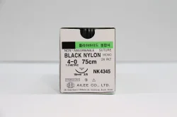 Suture Non Absorbable Black NylonPolyamide 40 Non Absorbable